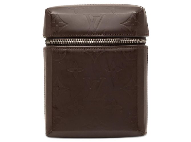 Louis Vuitton Monogram Glace Ray Taillentasche Braun