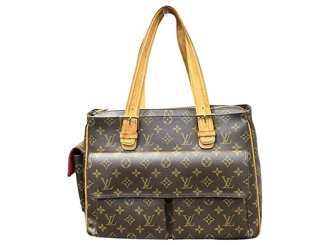 Sac à main Louis Vuitton Multiplicité Marron