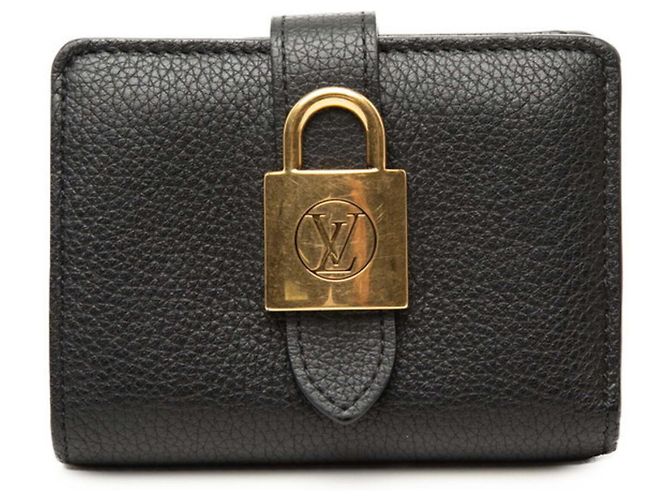 Louis Vuitton Portefeuille Low Key Compact Bi-fold Wallet Black