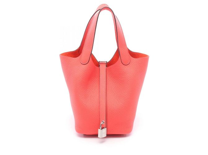 Hermès Hermes Picotin Lock PM Handtasche Rot