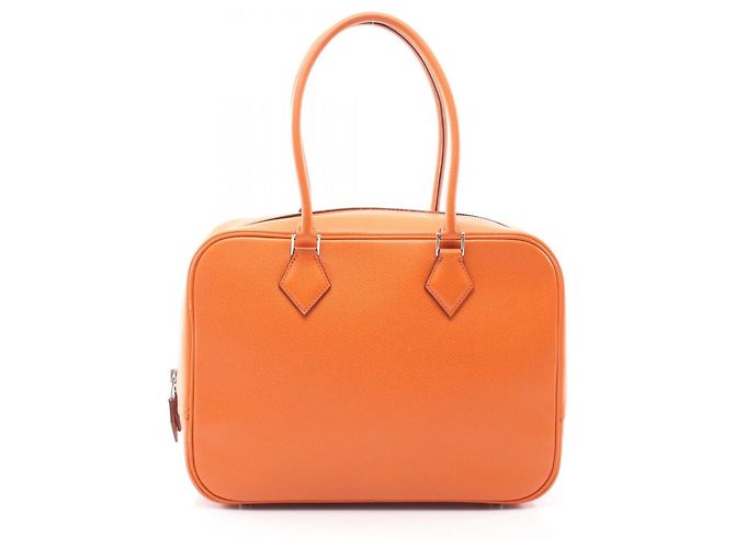 Hermès Sac à main Hermes Plume 28 Orange