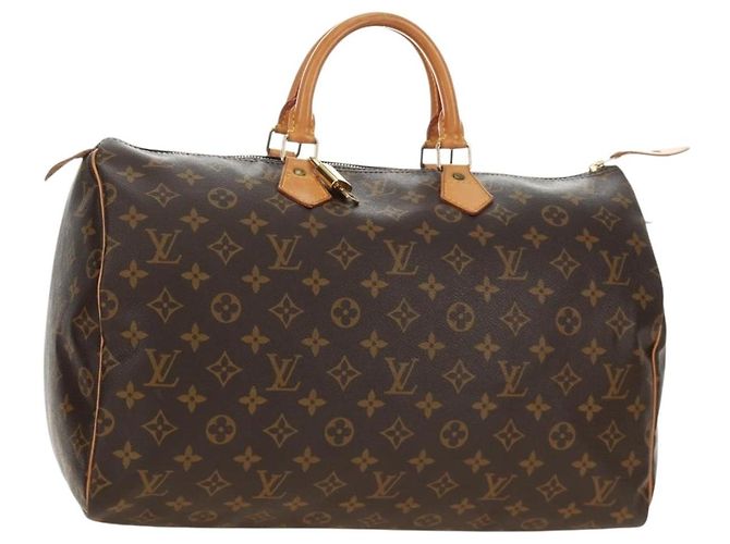 LOUIS VUITTON Bolsa Monogram Speedy 40 M41522 LV Auth 184288V