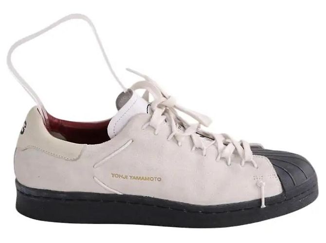 Yohji Yamamoto Baskets écrues
