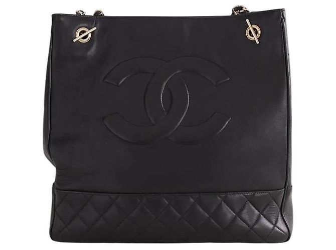Chanel Borsa a tracolla nera Nero 
