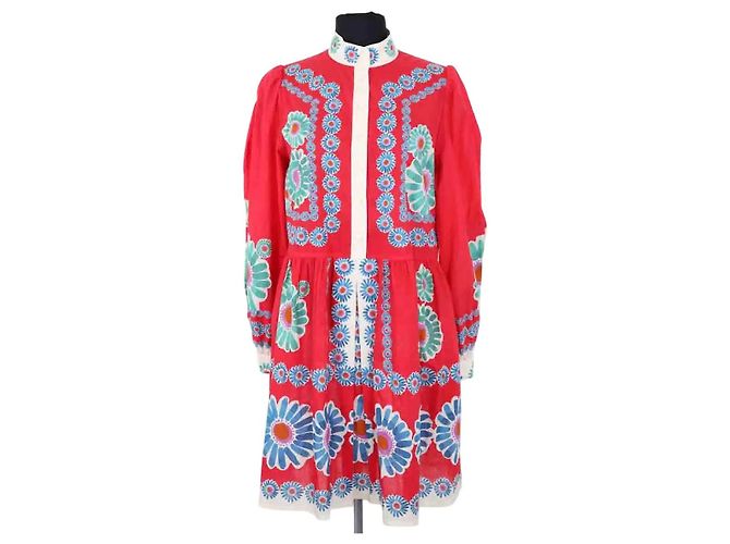 Autre Marque Vestido rojo Roja