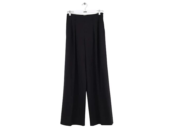 Hermès Calça reta preta Preto