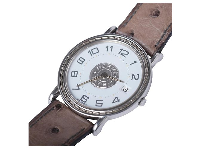 Relógio Hermès Sellier 33mm Quartz Full Set