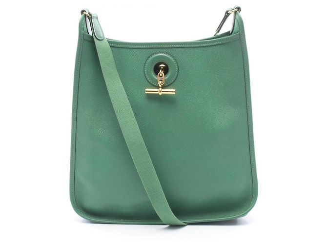 Hermès Bolsa de Ombro Hermes Vespa PM Verde