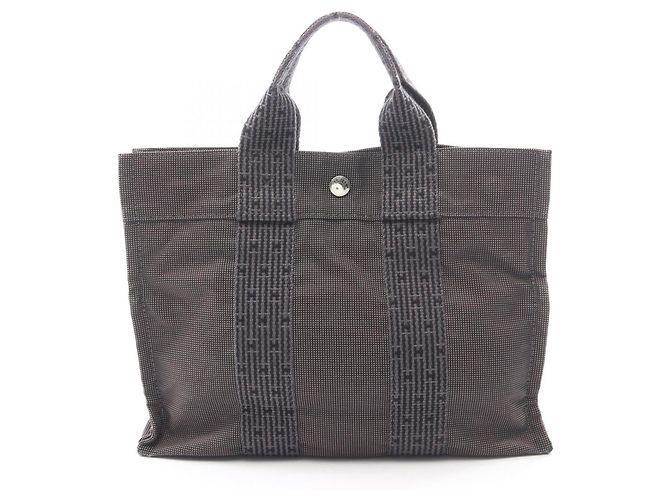 Hermès Borsa Tote Hermes Herline PM Marrone
