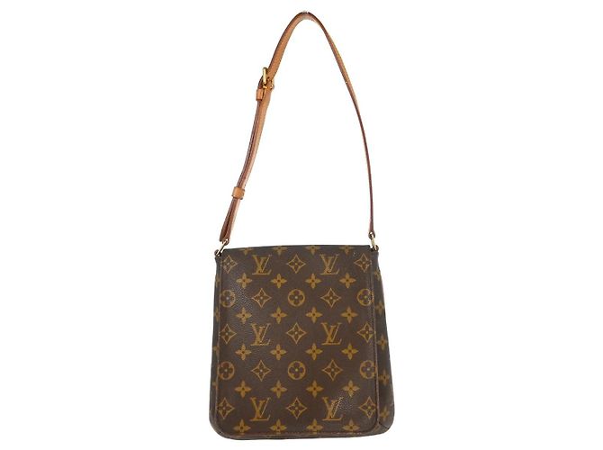 Borsa Musette Salsa Louis Vuitton in Canvas Monogram PM Marrone