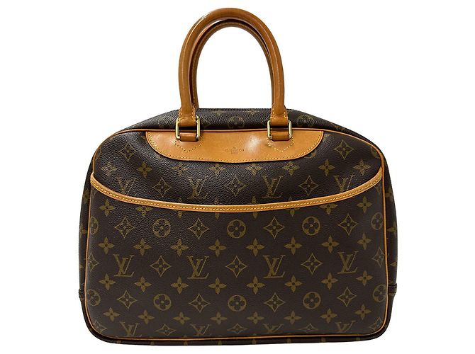 Deauville Borsa Louis Vuitton Monogram Marrone