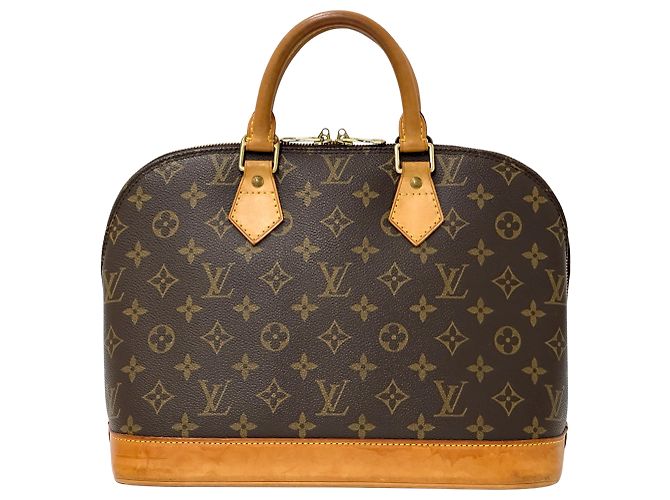 Louis Vuitton Monogram Alma Handtasche Braun