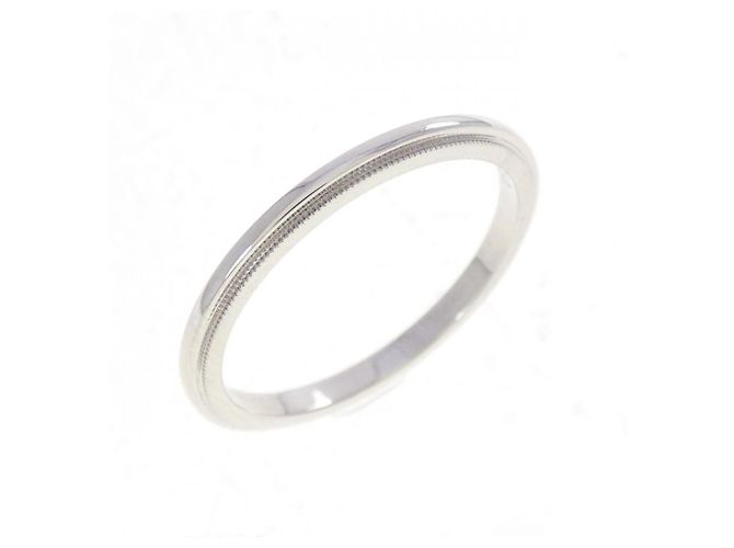 Tiffany & Co. Milgrain Platinring