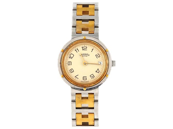 Relógio de Pulso Hermès Clipper Combination Quartz