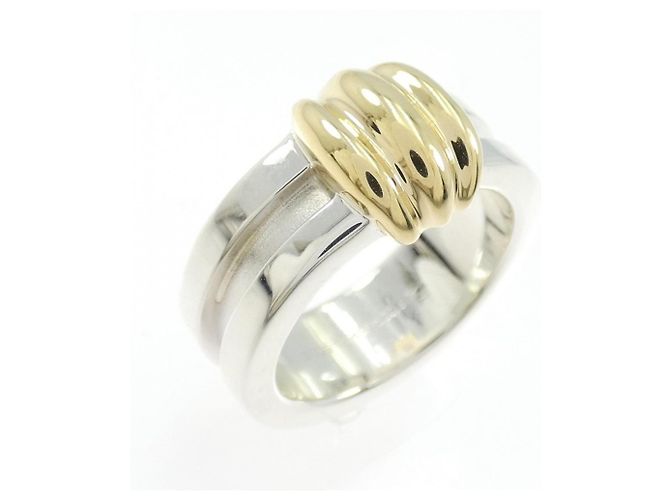 Anillo de banda en plata y oro amarillo Tiffany & Co.