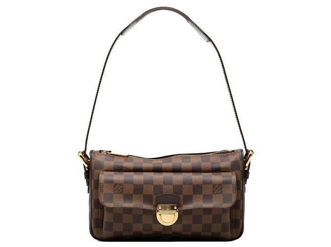 Louis Vuitton Damier Ravello GM Shoulder Bag Brown Damier ebene
