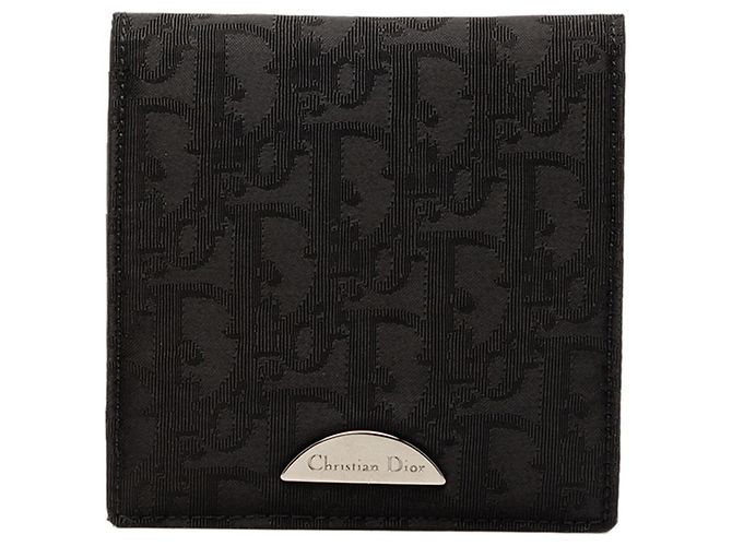 Christian Dior Bi-fold Wallet Black