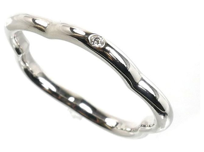 Chanel 18K Weißgold Camellia Diamant Ring