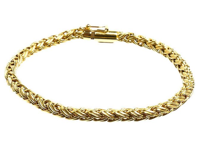 Tiffany & Co Pulsera con charms en oro amarillo de 18K Tiffany