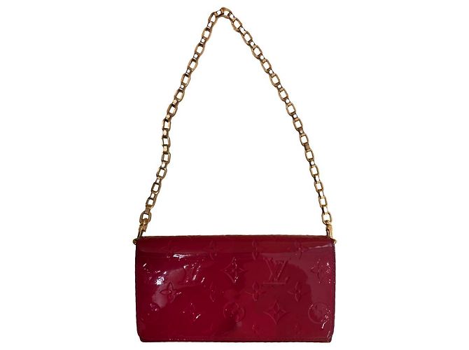 Borsa Louis Vuitton Ana Monogram Vernis Rosso