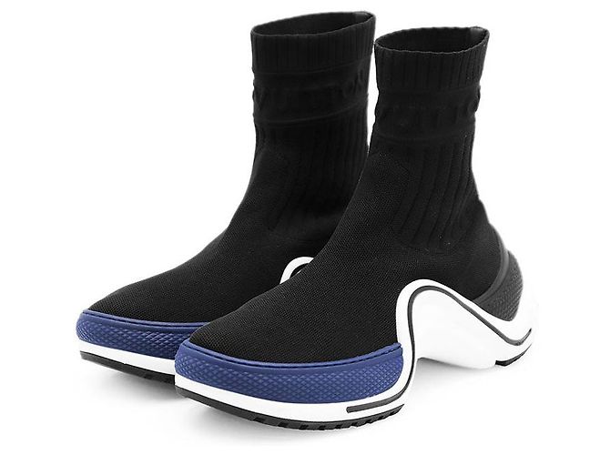 Louis Vuitton Archlight Technical Fabric Sneaker Black Blue