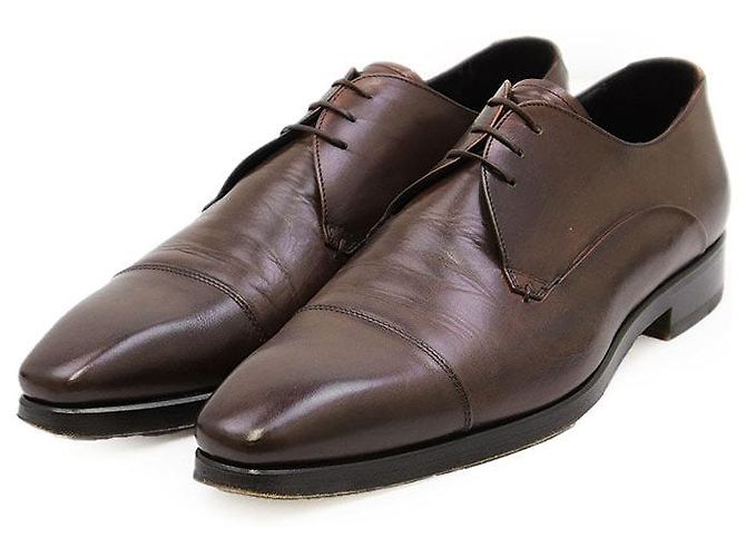 Autre Marque Scarpe Derby in pelle Lobb's Marrone