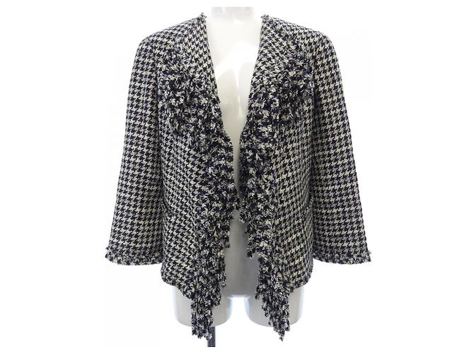 Timeless Chanel Collarless Jacket Black