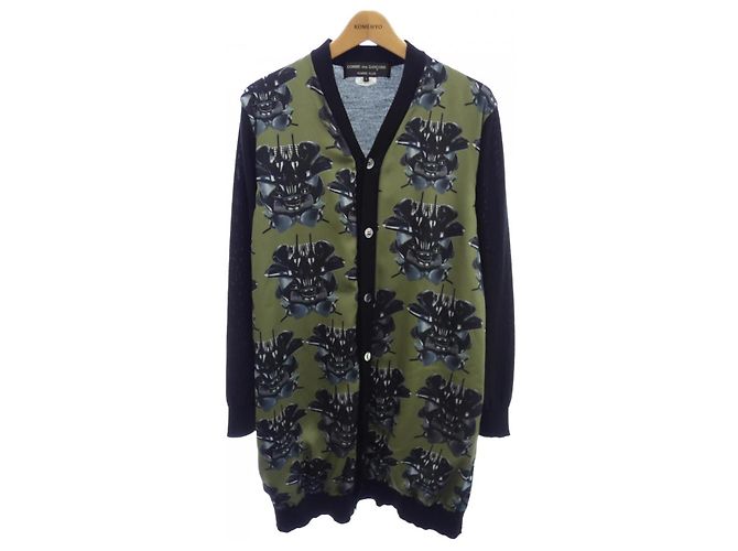 Comme Des Garcons Cardigan lungo Comme des Garçons Homme Plus Nero Verde