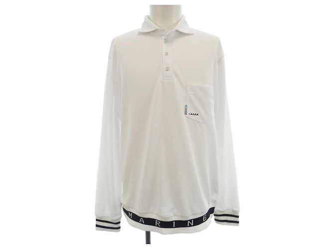Autre Marque Polo de algodón Muta Blanco