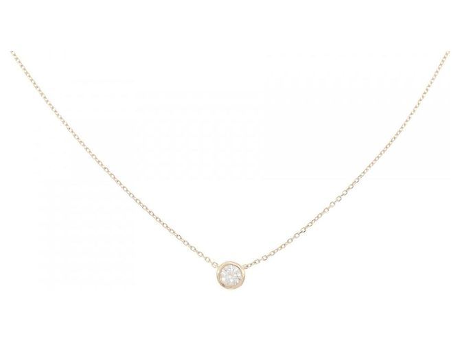 Autre Marque Collar Vendome Au750 con Diamantes Dorado