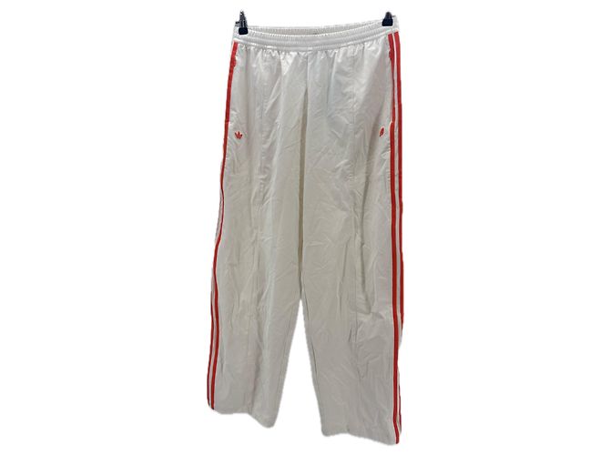 Autre Marque Sporthose orange und beige Weiß