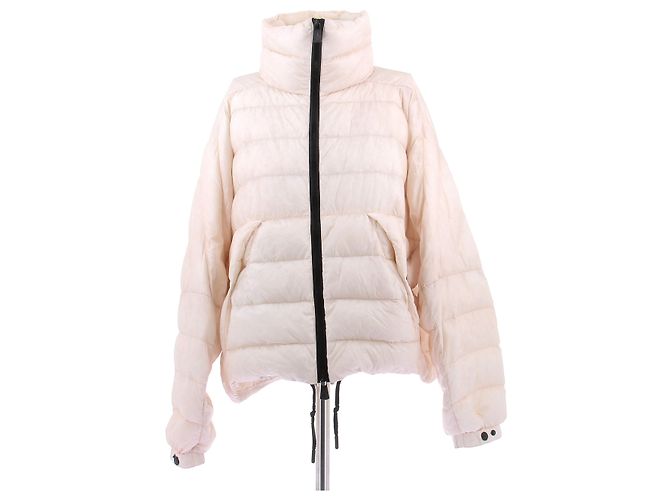 Giacca Moncler rosa in cotone
