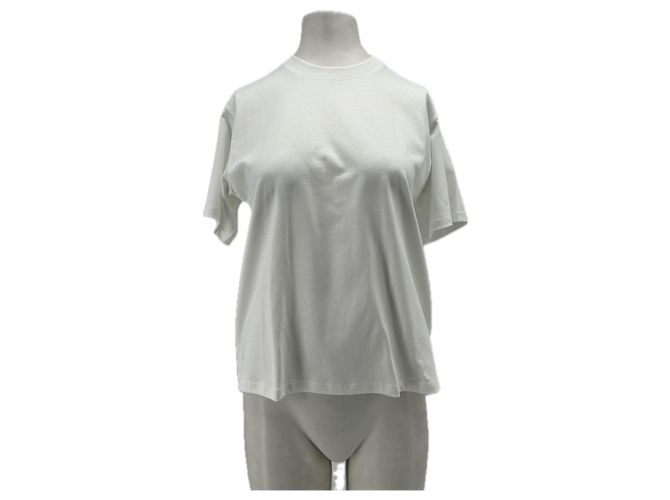 Autre Marque T-shirt in cotone bianca LOULOU STUDIO Bianco