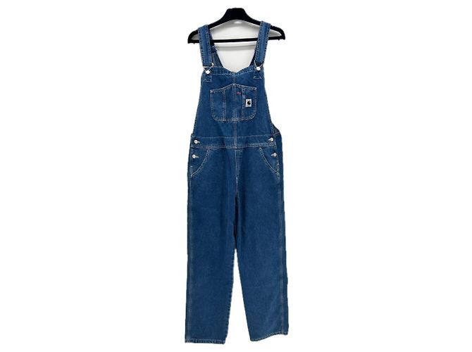 Autre Marque CARHARTT Jeans Latzhose blau