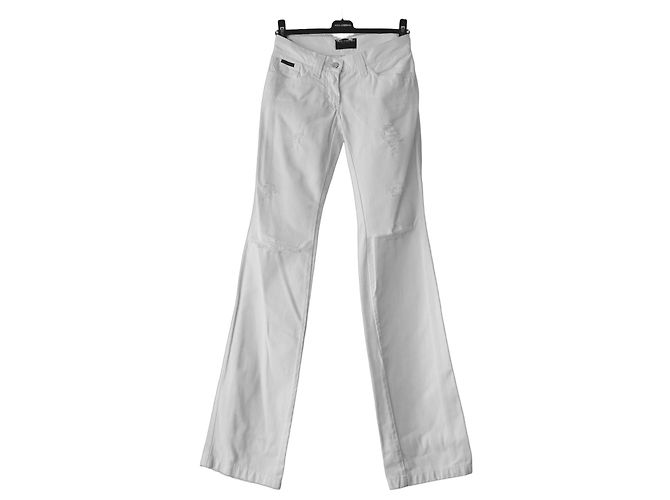 Jeans Flare Blancos Dolce & Gabbana