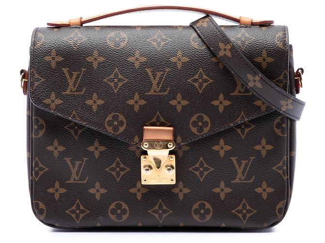 Louis Vuitton Pochette Metis Monogram Marrón Castaño