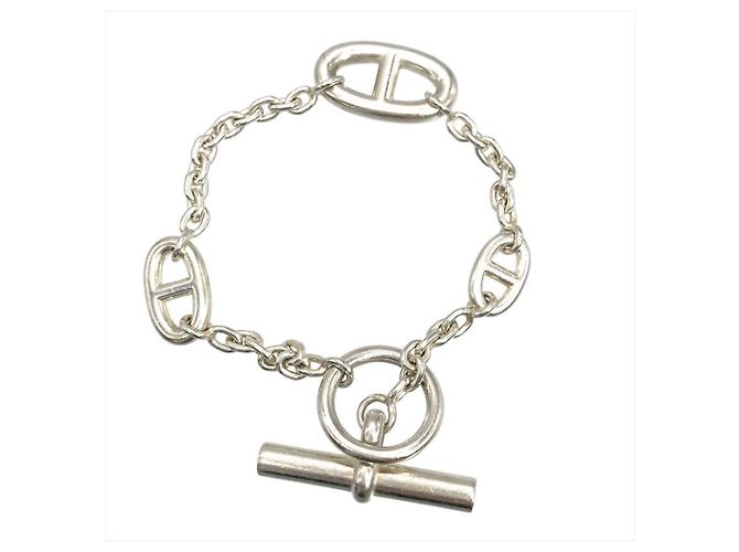 Hermès Bracciale Hermes Chaine d'Ancre Farandole Argento