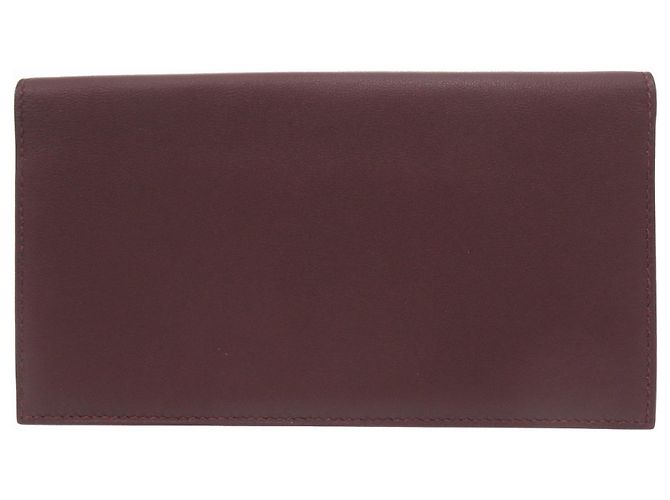 Hermès Cartera larga Citizen Twill Hermes Ciruela