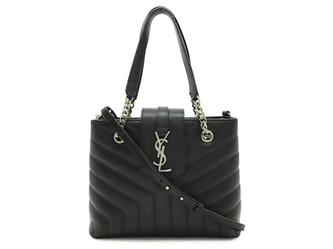 Sac à bandoulière à chaîne Loulou Yves Saint Laurent Noir 