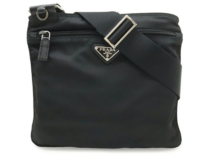 Borsa a Spalla Prada Triangle Nero 