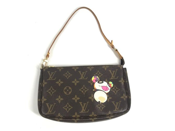 Pochette Accessoires Monogram Panda Louis Vuitton Marron