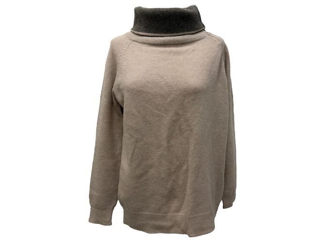 Maison Martin Margiela Maison Margiela Pullover aus beiger Wolle