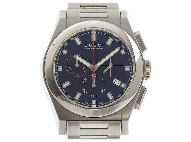 Gucci Pantheon Aço Inoxidável Preto