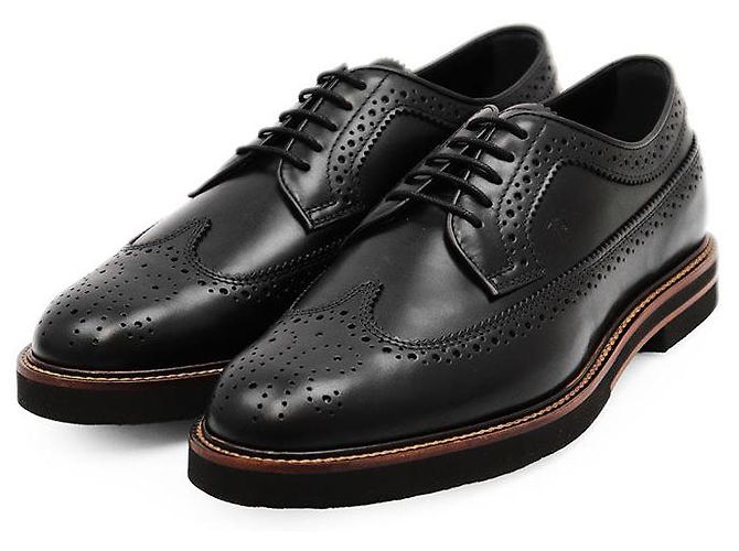 Tod's Scarpe Derby in pelle Tod’s Nero