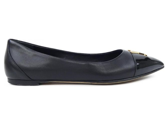 Louis Vuitton Flache Schuhe Schwarz