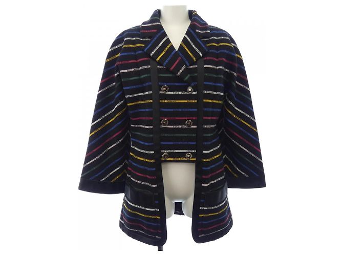 Timeless Chanel Jacke Schwarz Rot Grün Gelb