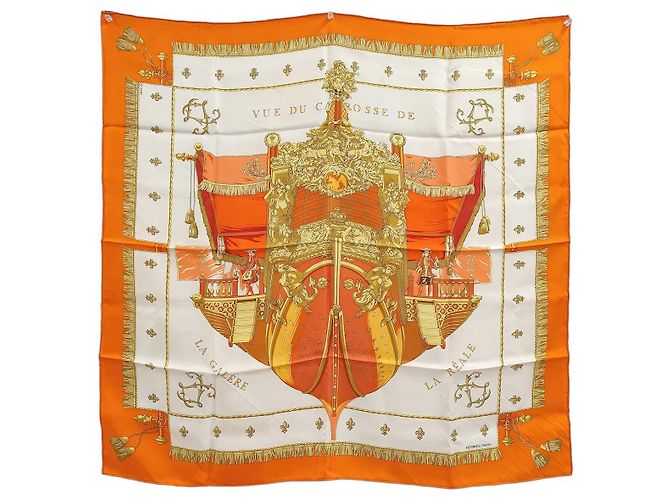 Hermès Hermes Regate Schal Permabrass Orange