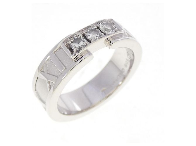 Tiffany & Co Anillo Atlas de Tiffany Dorado