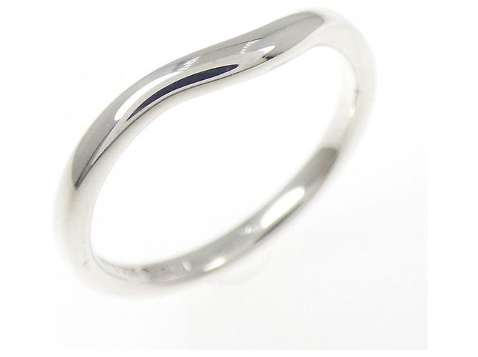 Tiffany & Co Anello Tiffany Curved Band Argento