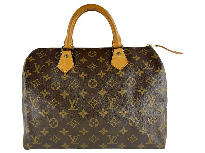 Louis Vuitton Monogram Speedy 30 Handtasche Braun Monogramm